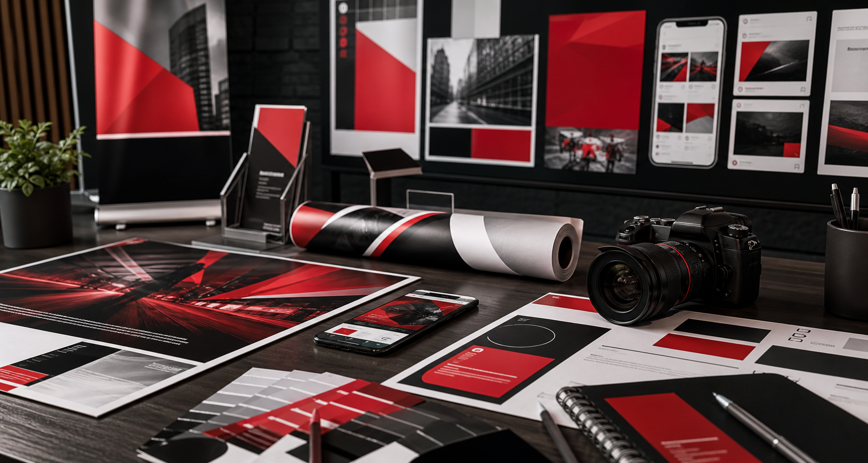 Referencia visual de publicidad integral